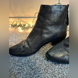 Dolce Vita Golden Sparkly Booties